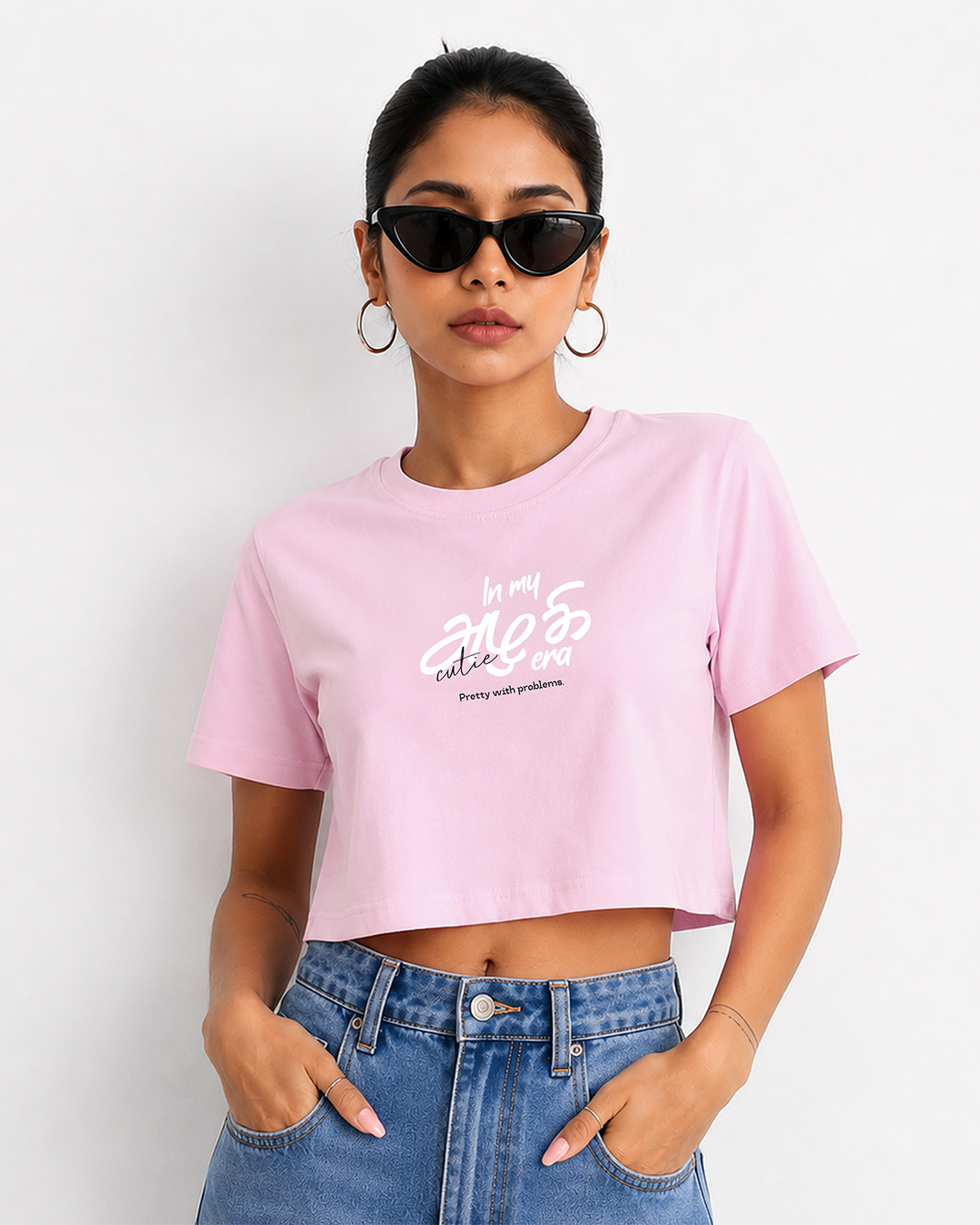 In My Azhagi Era | Women Crop Top