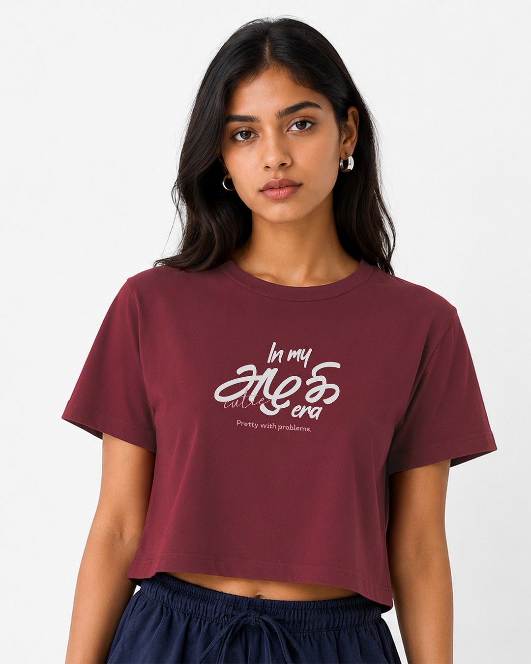 In My Azhagi Era | Women Crop Top