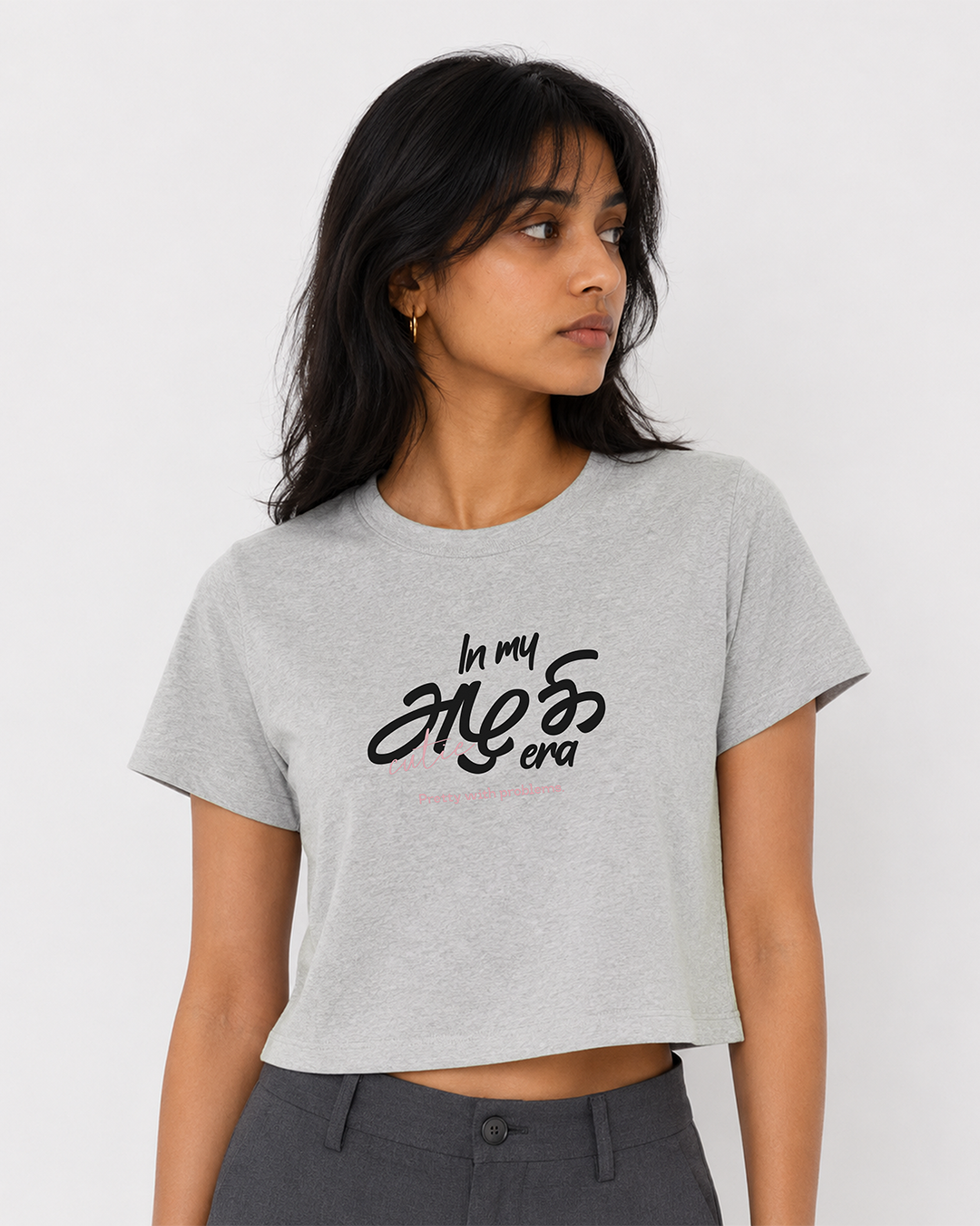 In My Azhagi Era | Women Crop Top