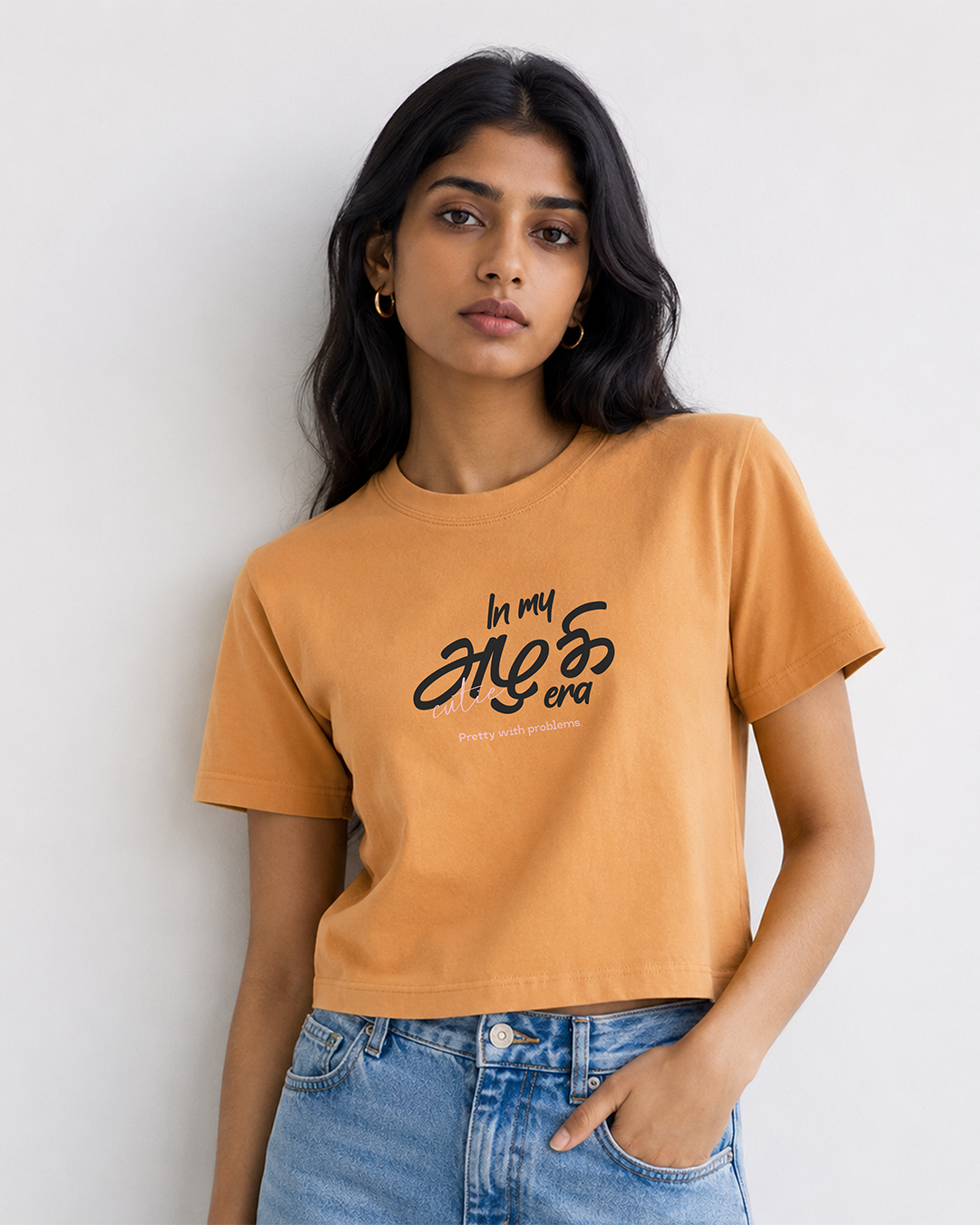 In My Azhagi Era | Women Crop Top