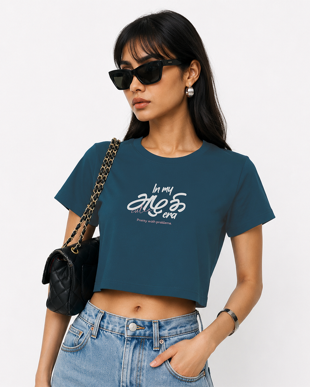 In My Azhagi Era | Women Crop Top