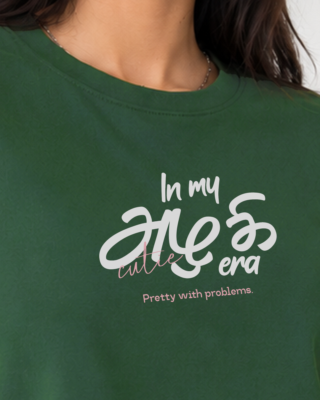 In My Azhagi Era | Women Crop Top