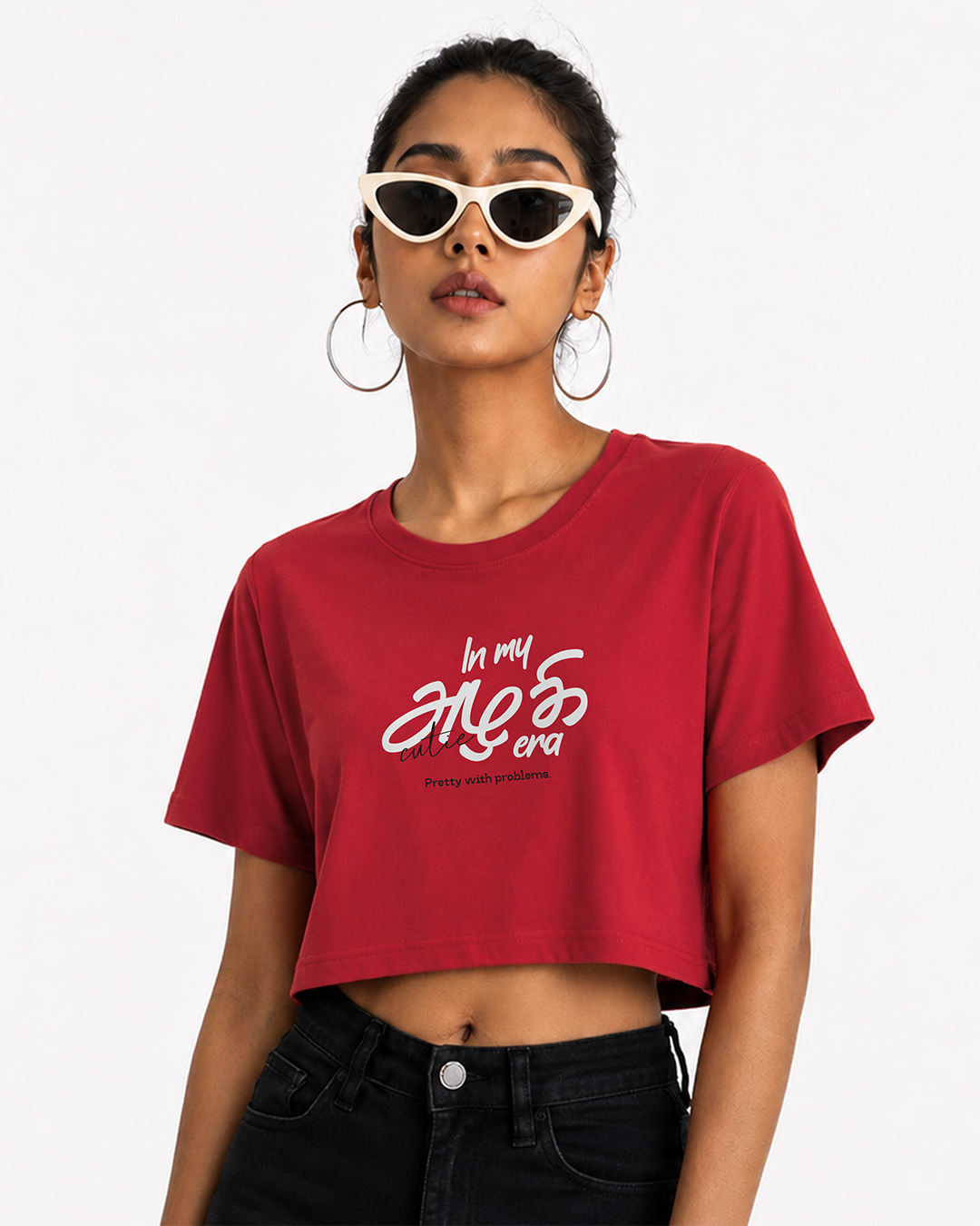 In My Azhagi Era | Women Crop Top