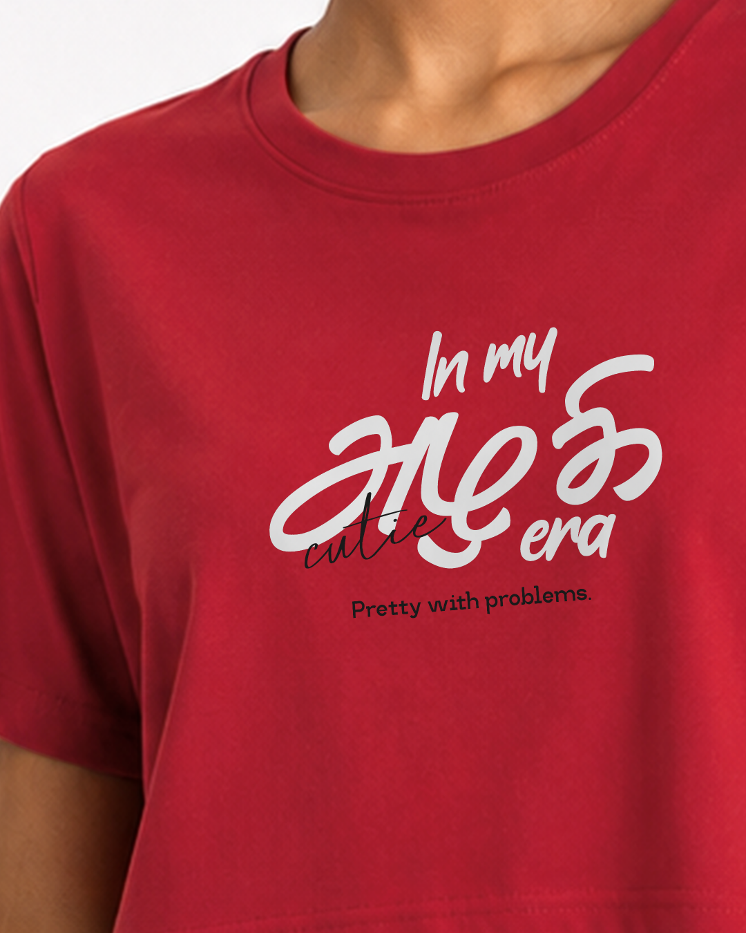 In My Azhagi Era | Women Crop Top