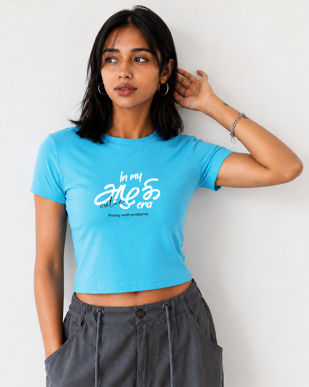 In My Azhagi Era | Women Crop Top