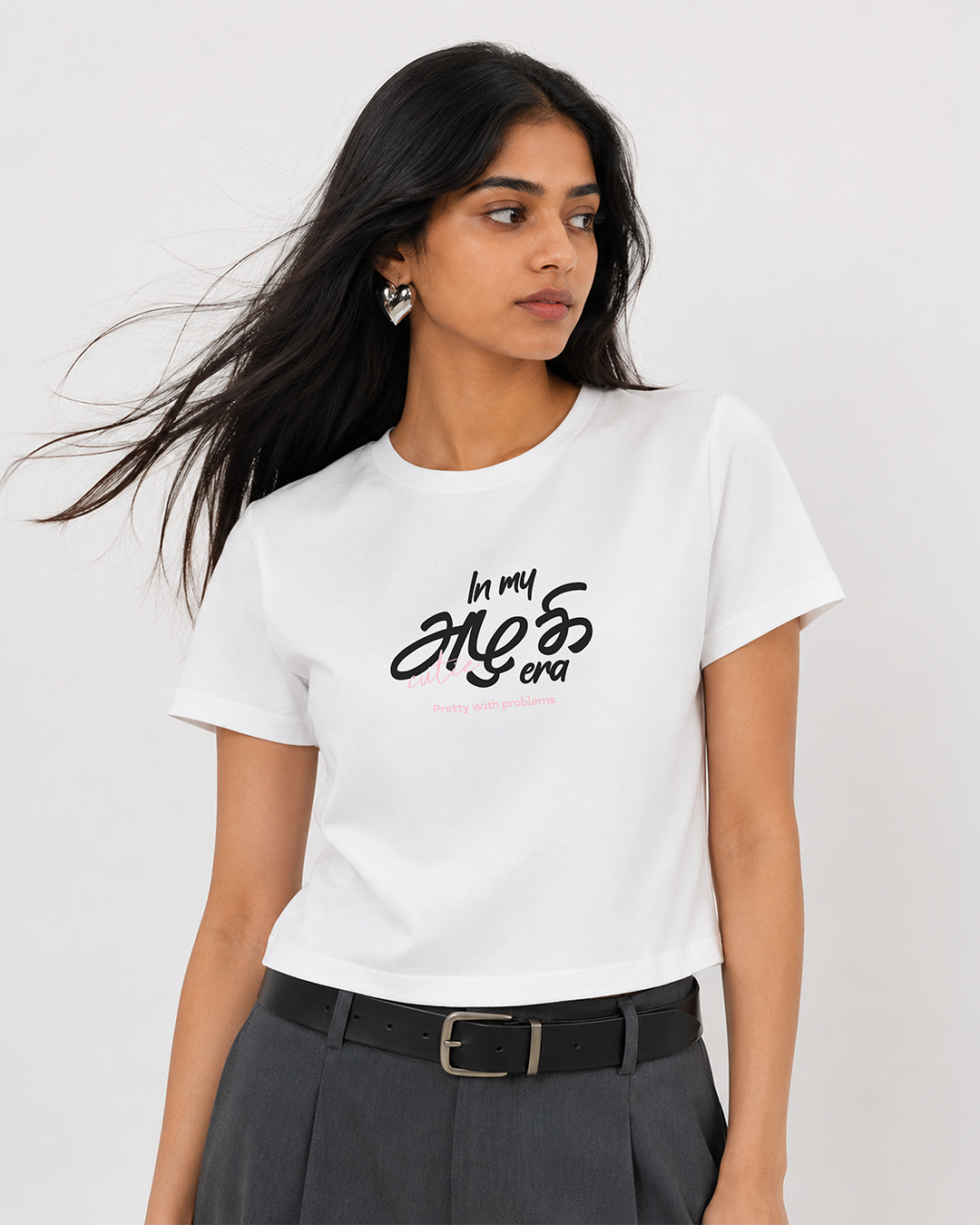 In My Azhagi Era | Women Crop Top