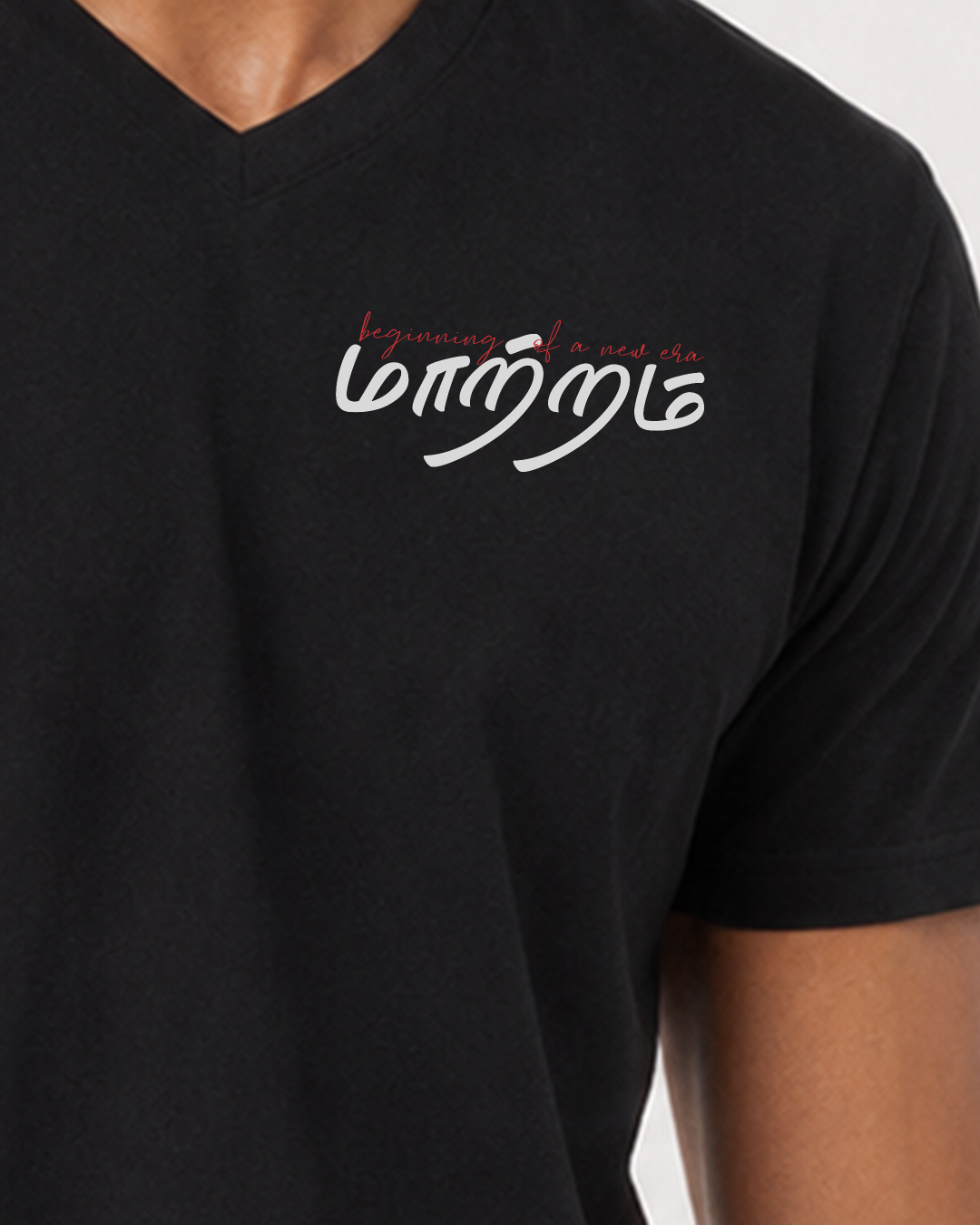 Mattram | Men Regular Fit V Neck Tee