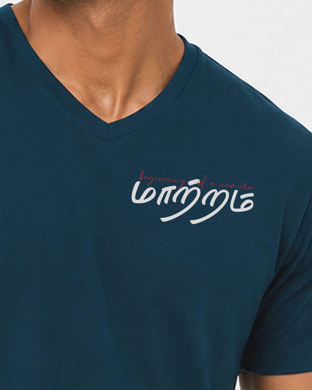 Mattram | Men Regular Fit V Neck Tee