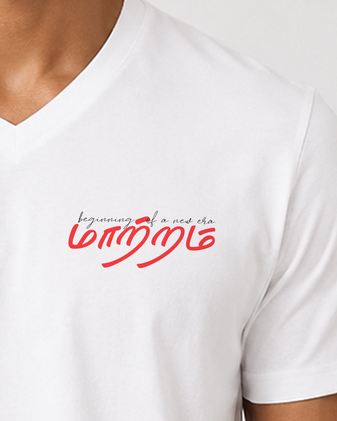 Mattram | Men Regular Fit V Neck Tee