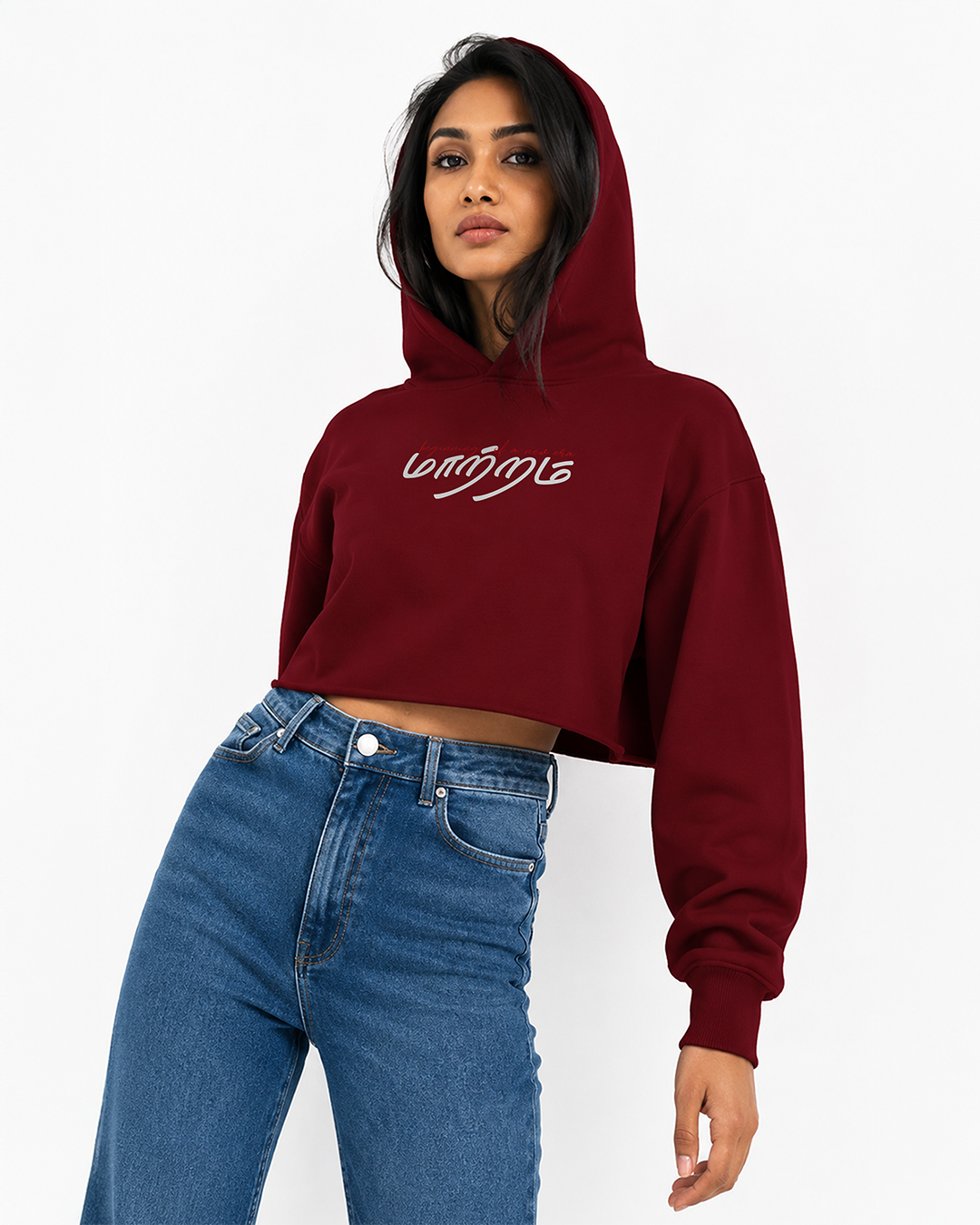 Mattram | Women Cropped Hoodie