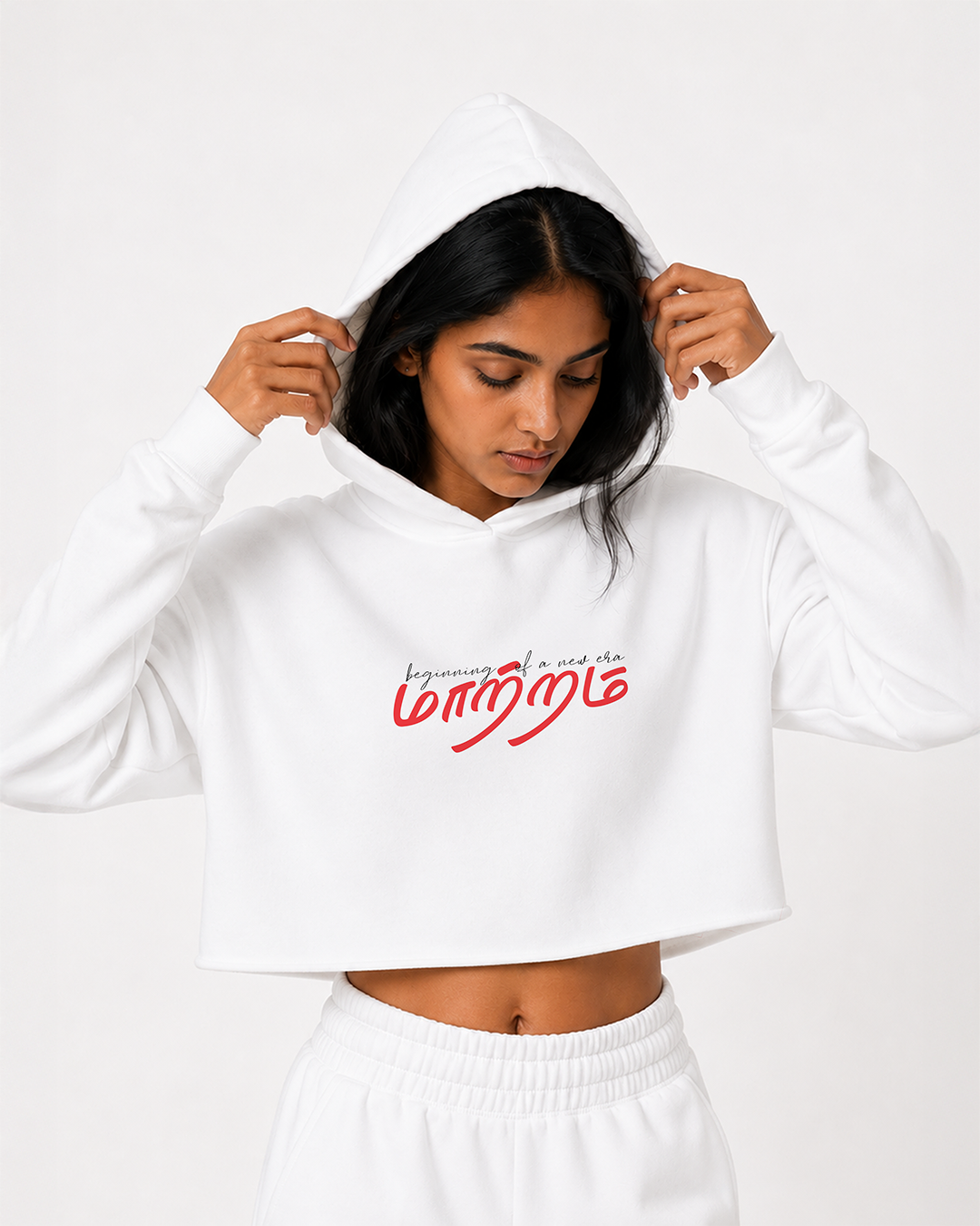 Mattram | Women Cropped Hoodie