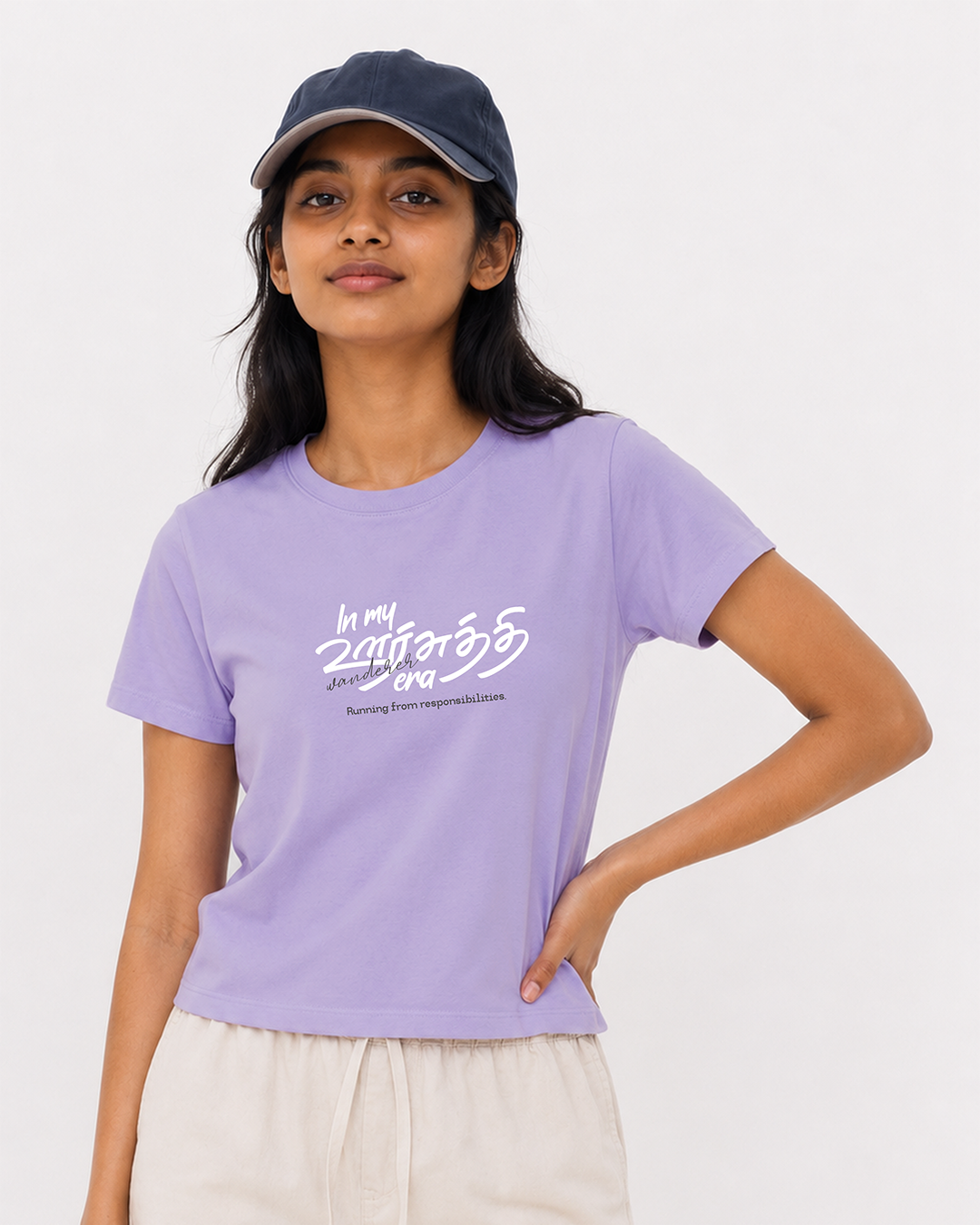In My Oorsuthi Era | Women Crop Top