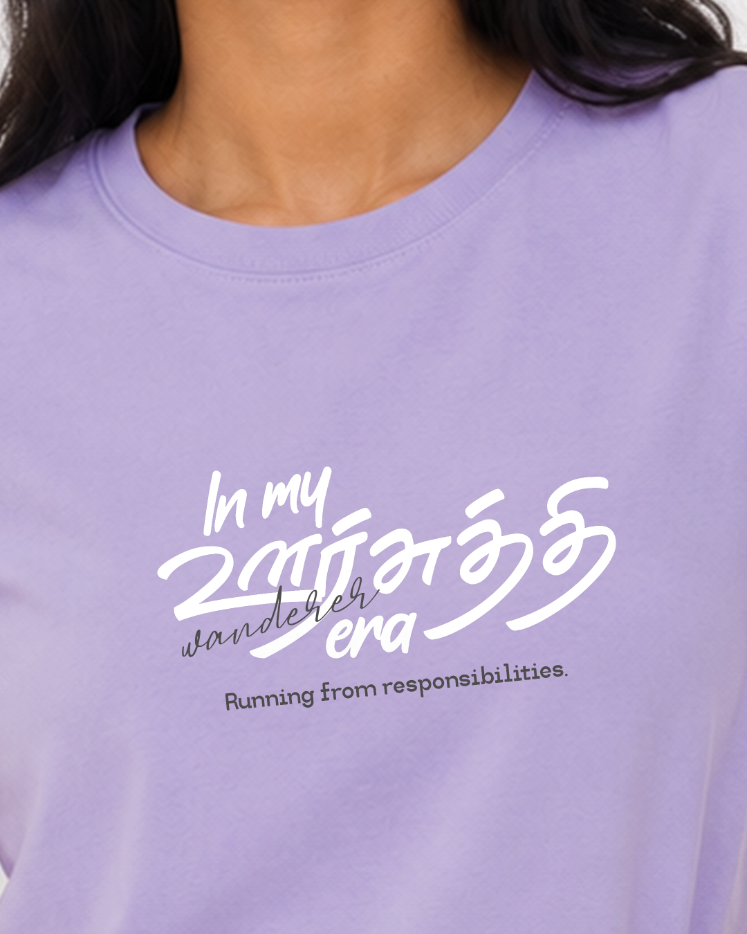 In My Oorsuthi Era | Women Crop Top