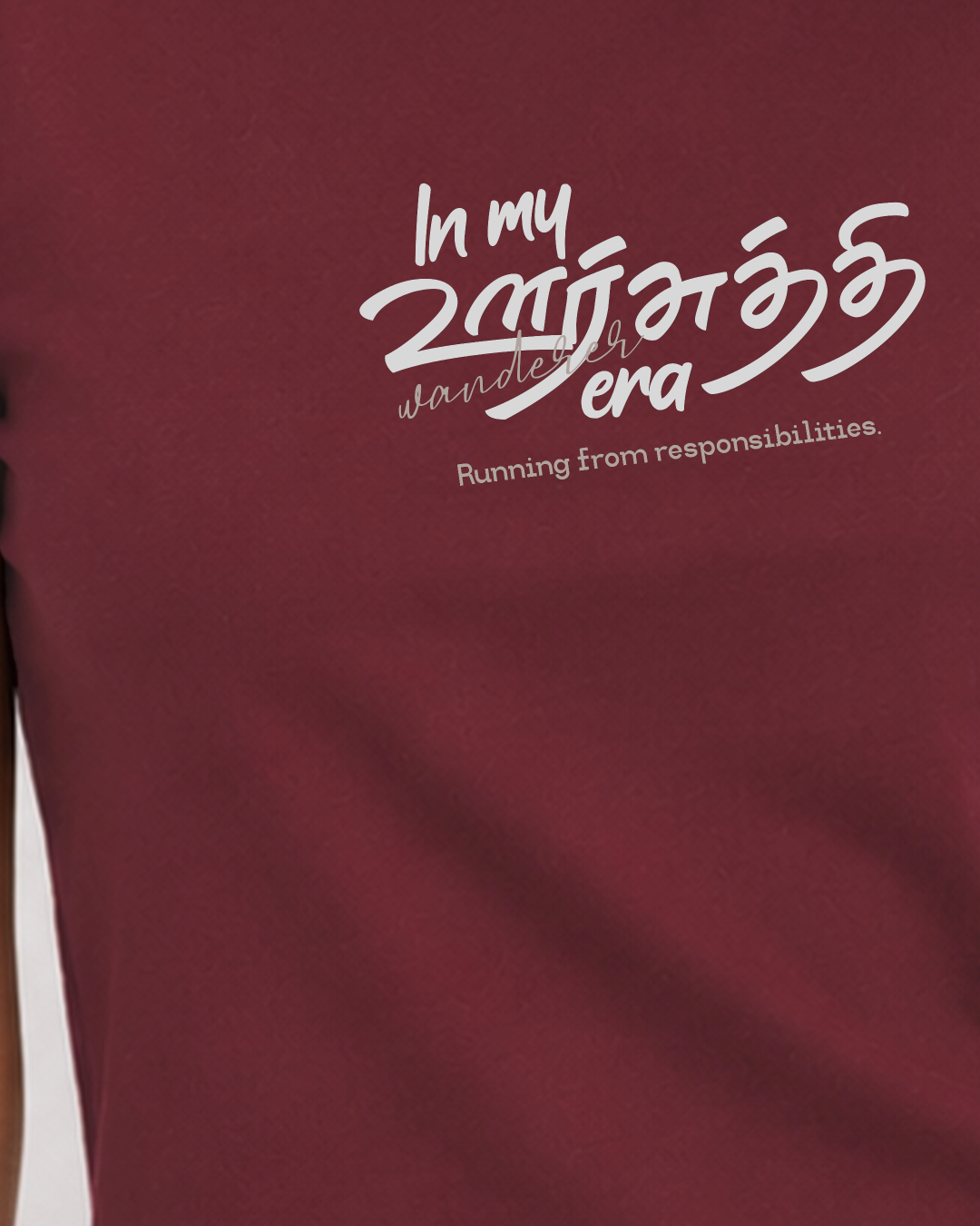 In My Oorsuthi Era | Women Crop Top