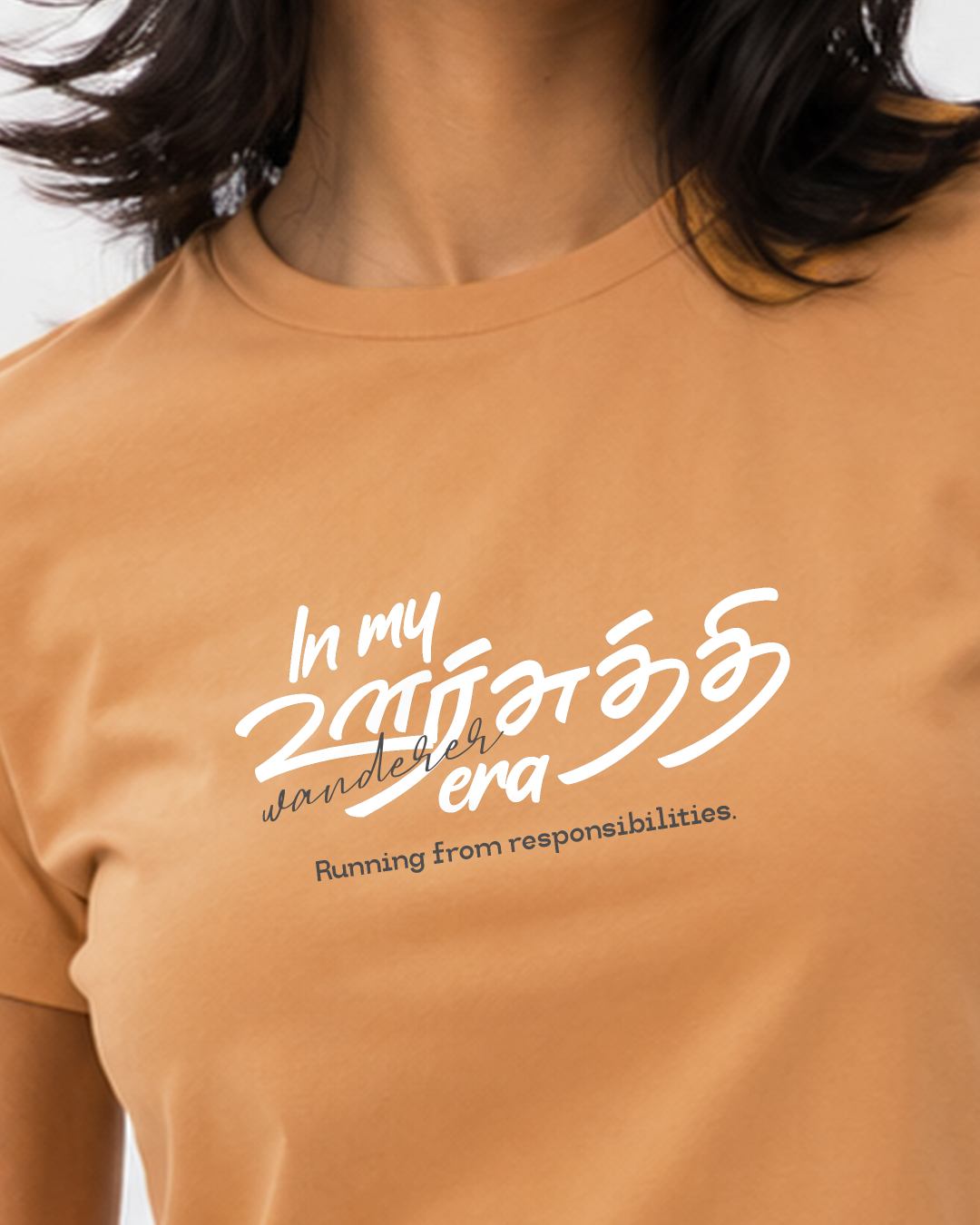 In My Oorsuthi Era | Women Crop Top