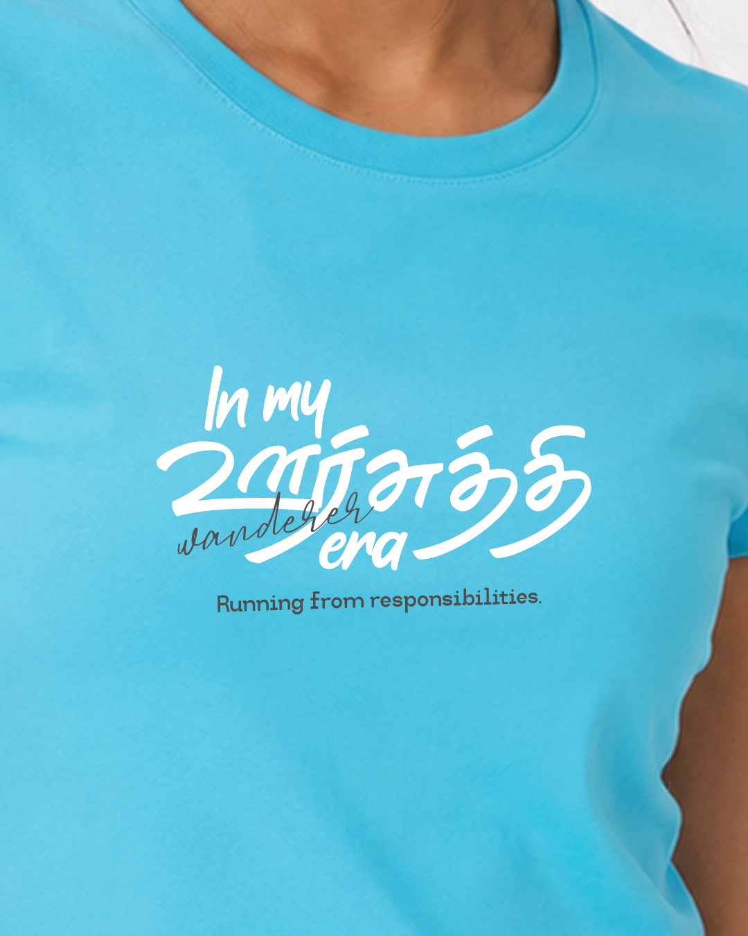 In My Oorsuthi Era | Women Crop Top