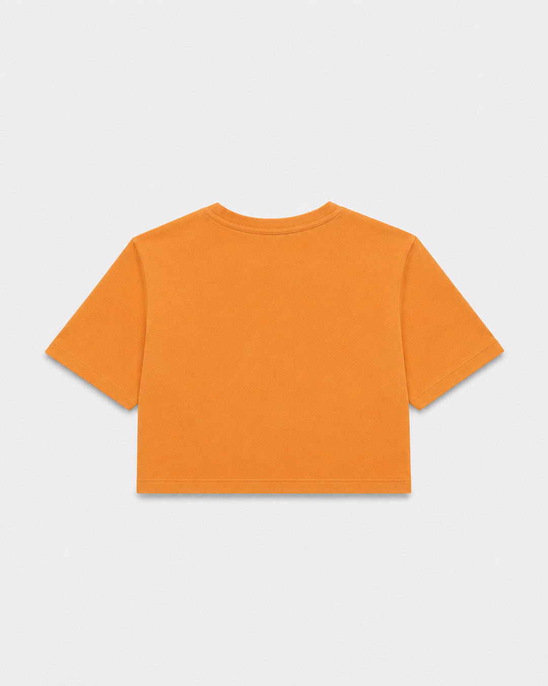 Aval | Women Mustard Yellow Cropped T-Shirt