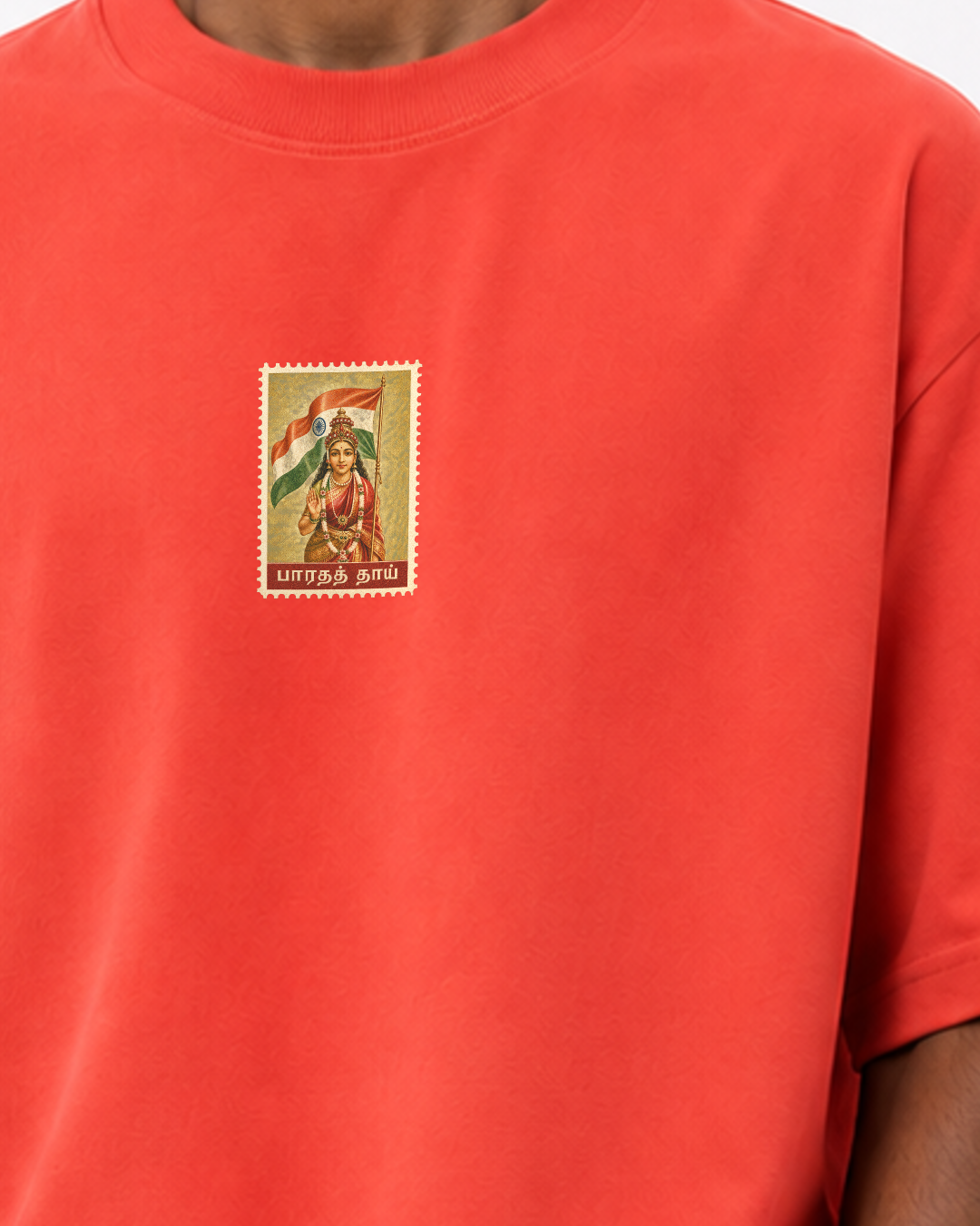 Bharatha Thaai | Men Premium Oversized Boxy Tee