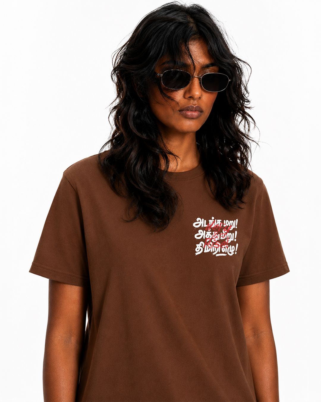 Adanga Maru! Aththu Meeru! Thimiri Ezhu! | Women Regular Fit T-shirt
