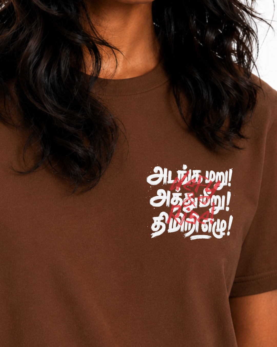 Adanga Maru! Aththu Meeru! Thimiri Ezhu! | Women Regular Fit T-shirt