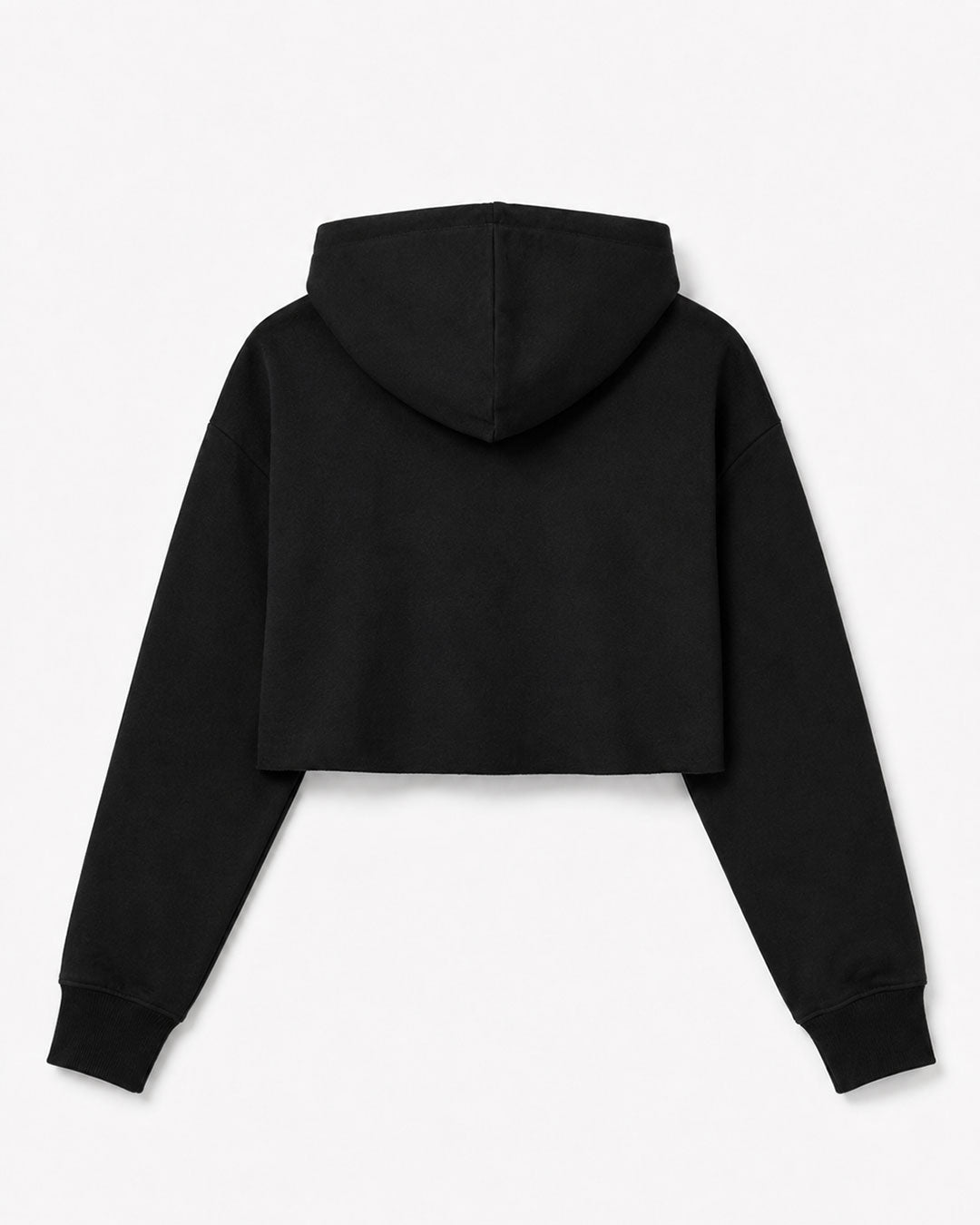 En Chennai | Black Cropped Hoddie