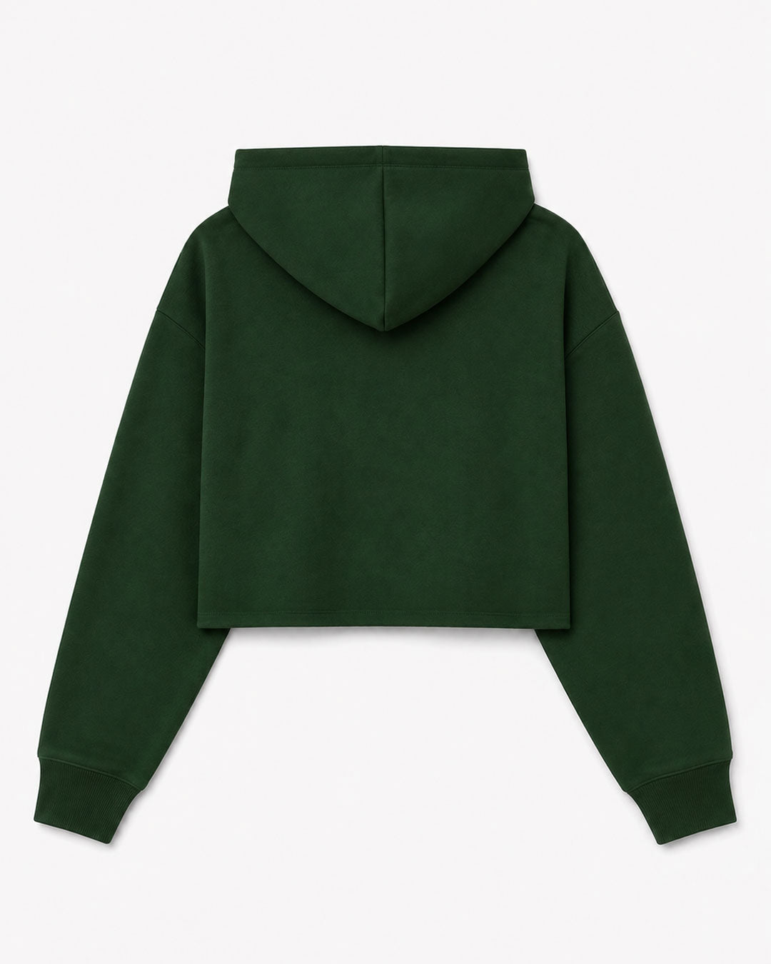 En Chennai | Green Cropped Hoddie