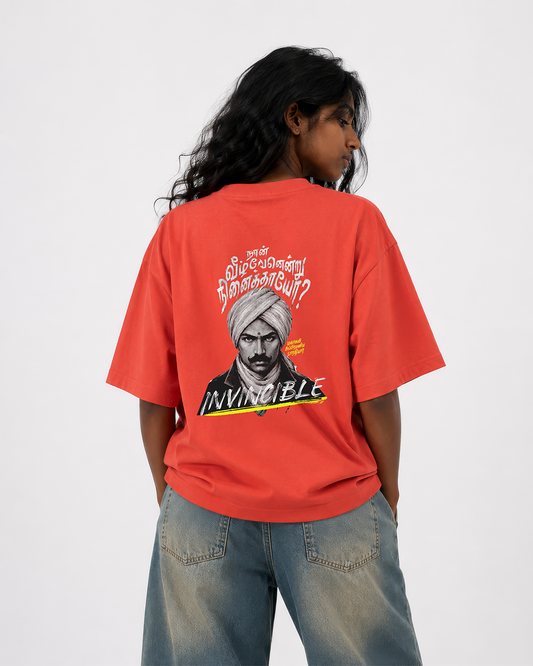 Naan Veezhvenendru Ninaithaayo? | Women Premium Oversized Boxy Tee