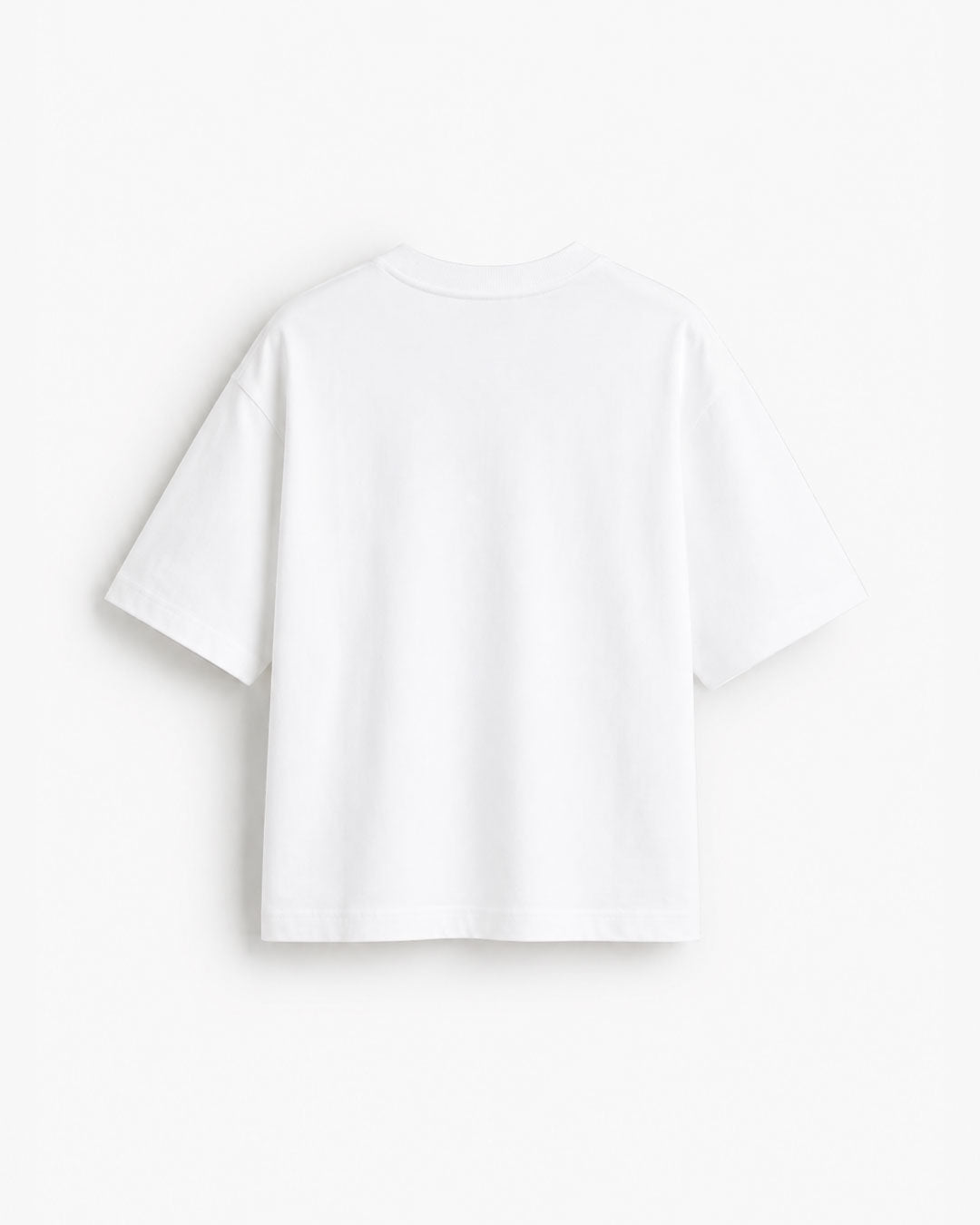 Madras-Kaari | Women's Premium Oversized White T-Shirt
