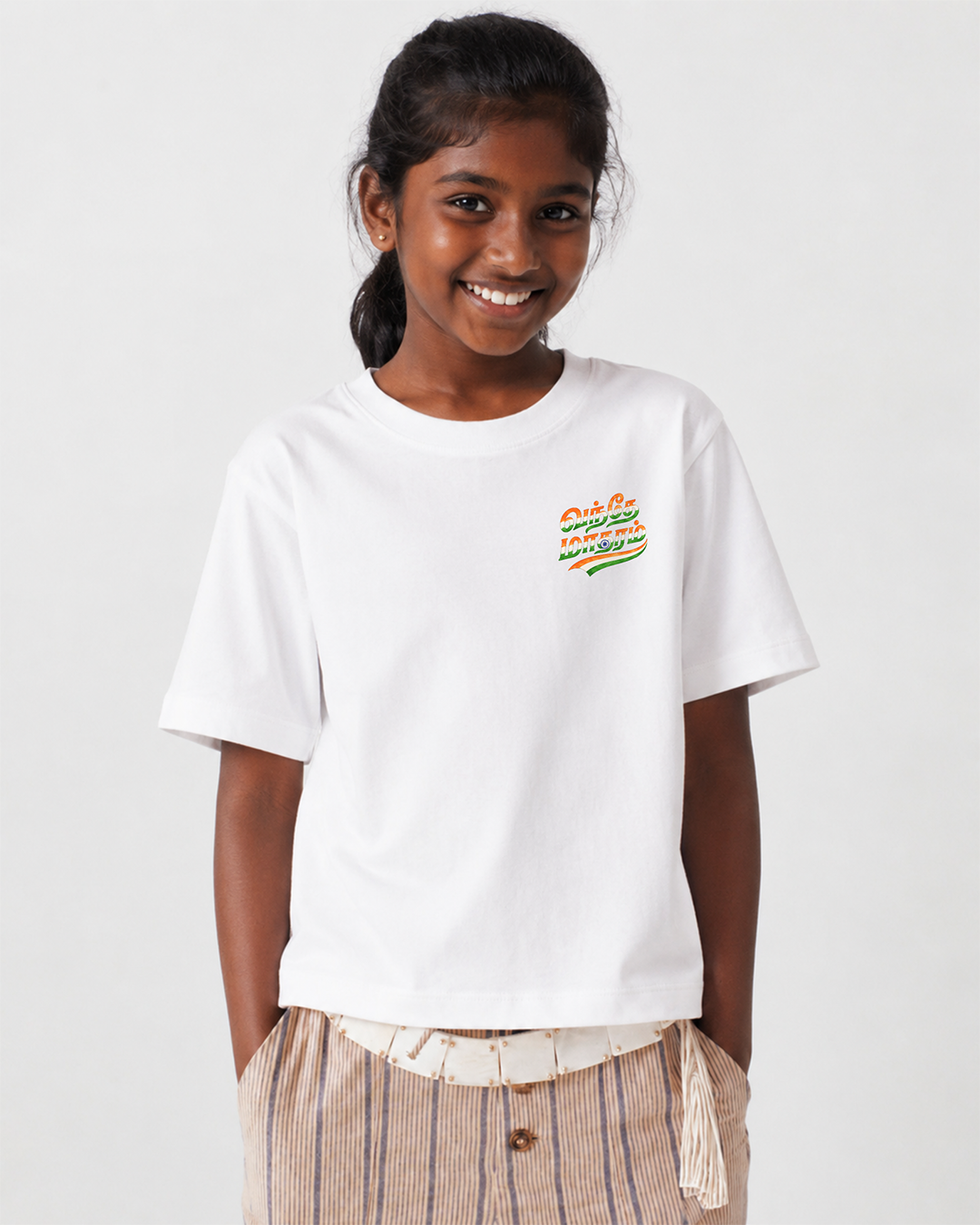 Vandhe Matharam | Girls 7-14yrs | White