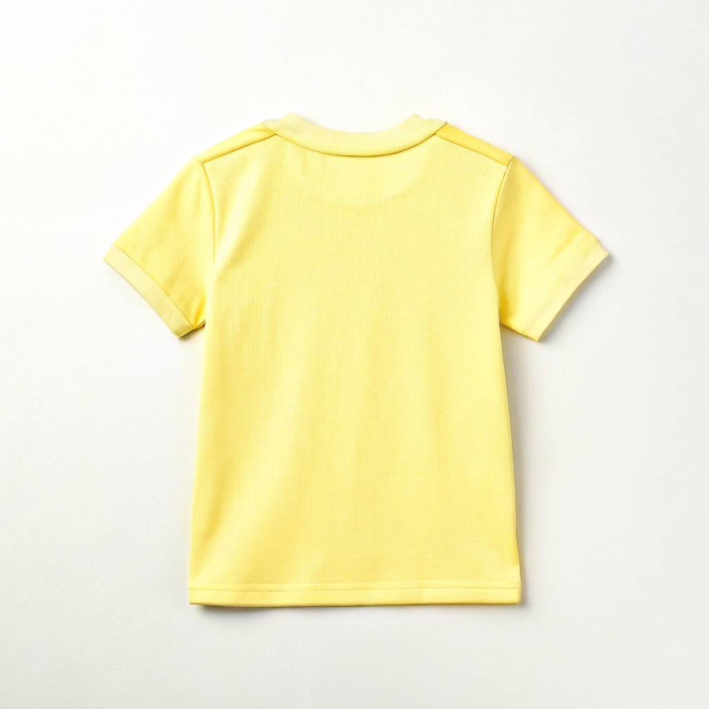 Boys' Yellow 'Thiran' Puzzle Graphic T-Shirt