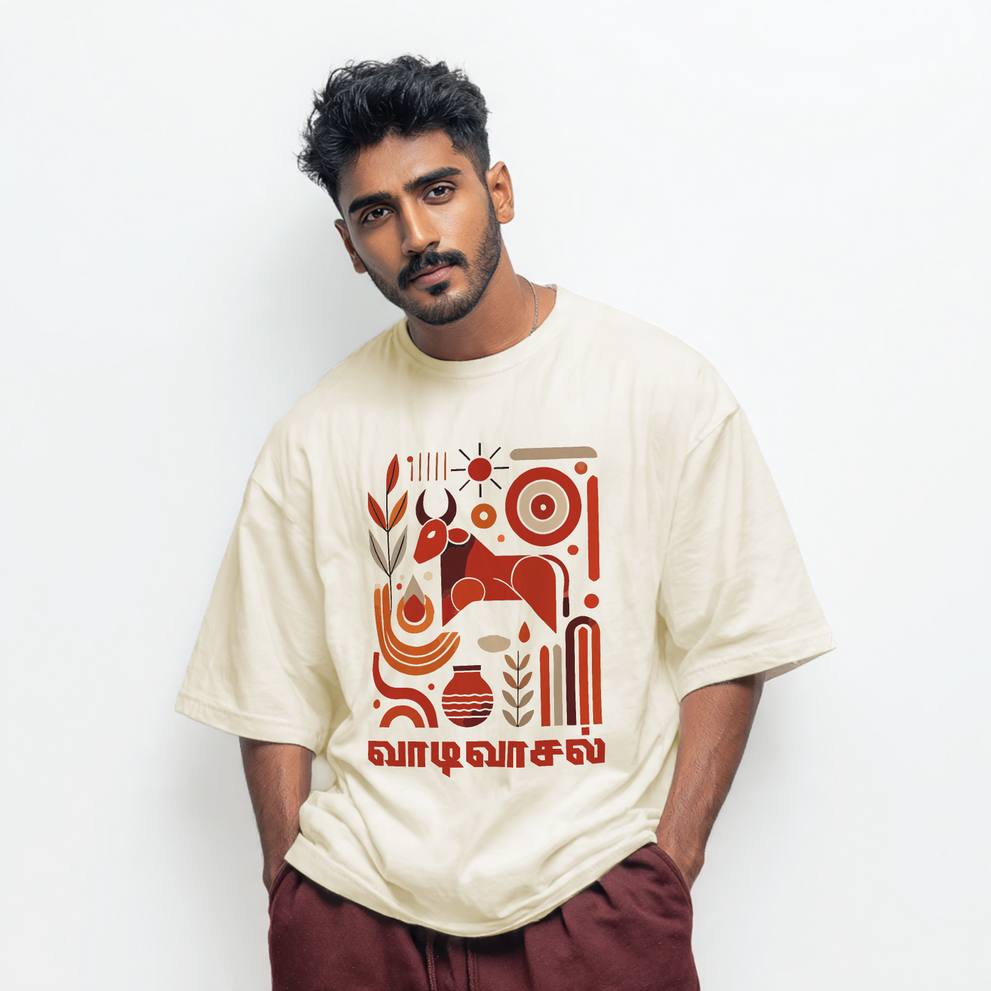 வாடிவாசல் | Men Oversized Tee