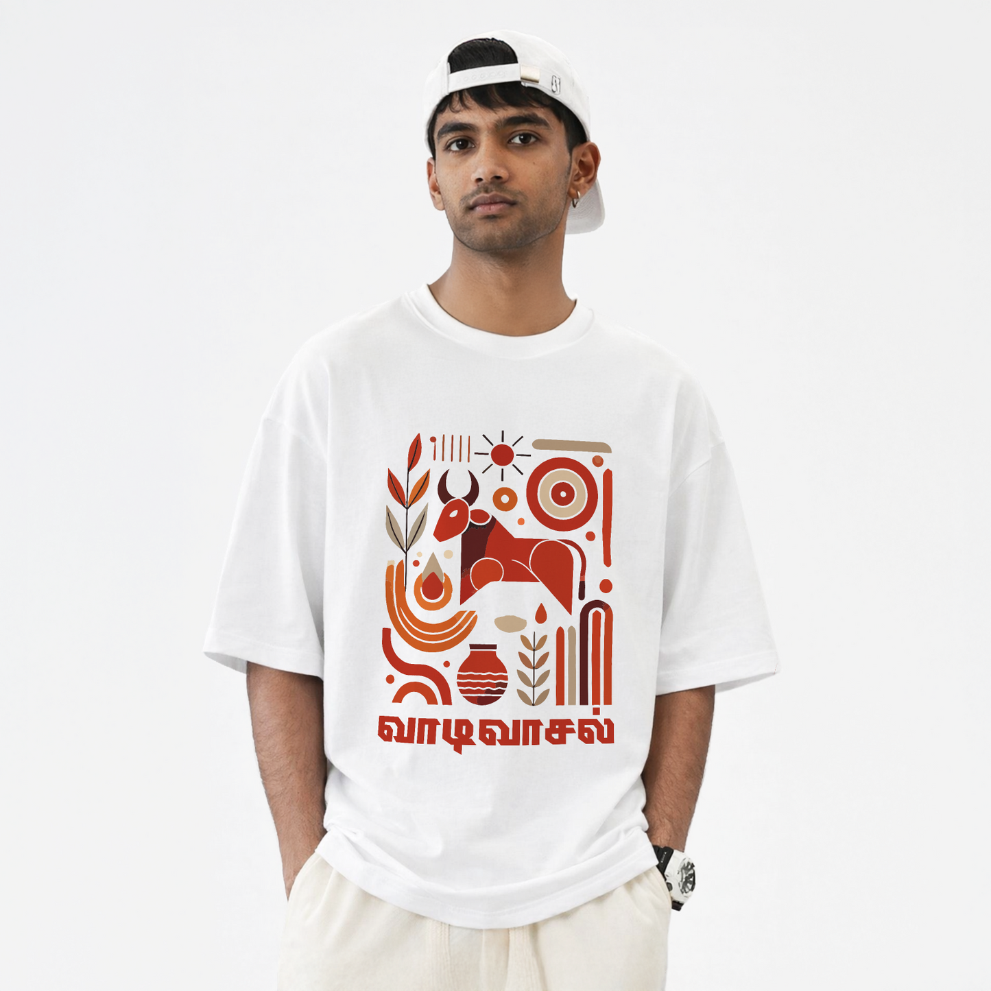 வாடிவாசல் | Men Oversized Tee