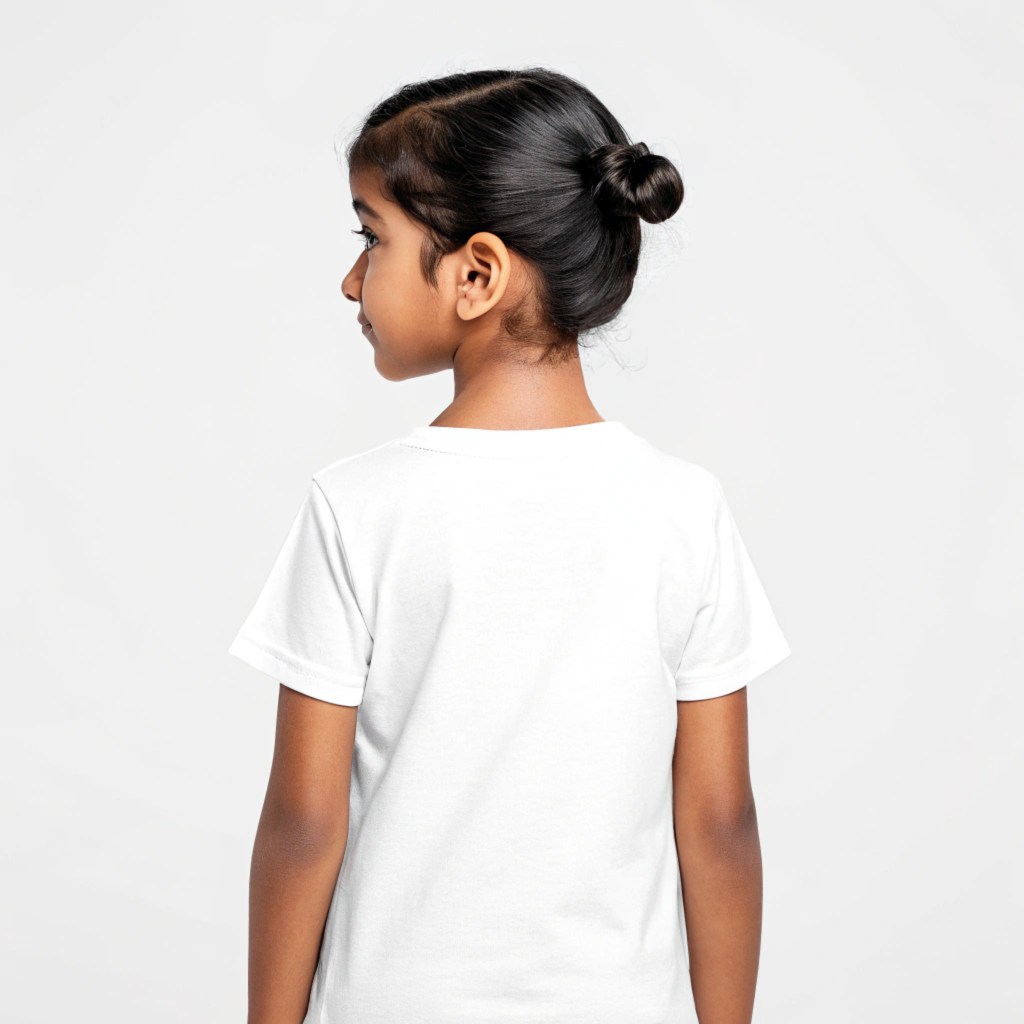 Girls' White Rose Magic Graphic T-Shirt