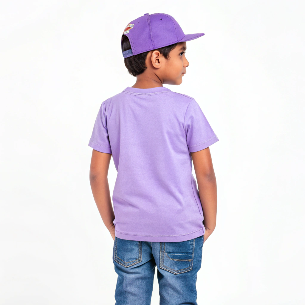 Boys' Purple 'Natchathira Meen - Starfish' Graphic T-Shirt