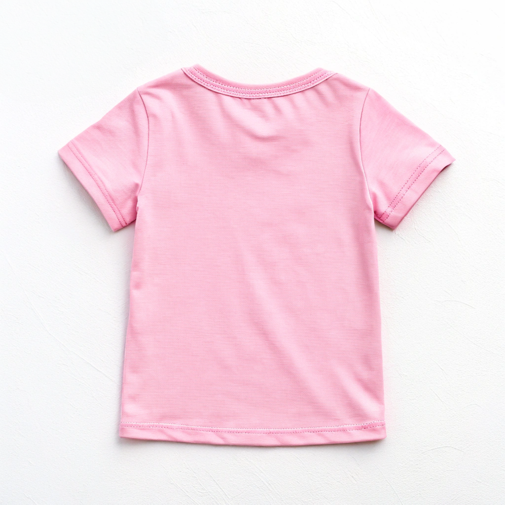 Girls' Pink 'Nanbargal - Friends' Graphic T-Shirt