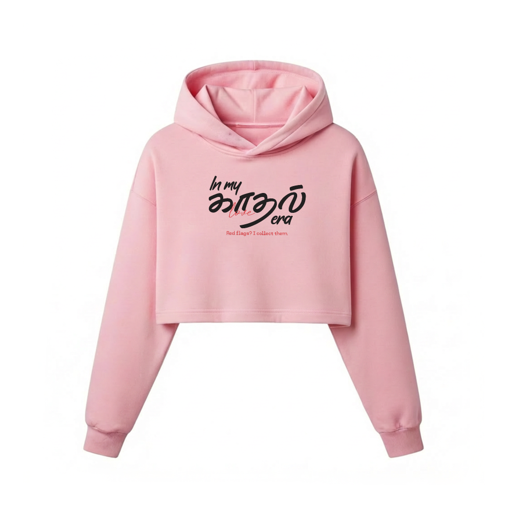 In my காதல் era | Women Cropped Hoodie