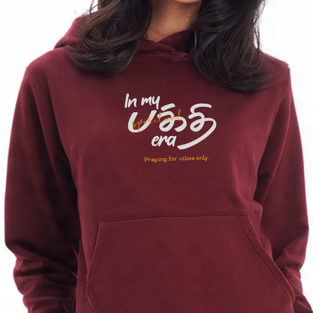 In my பக்தி era | Women Regular Fit Hoodie