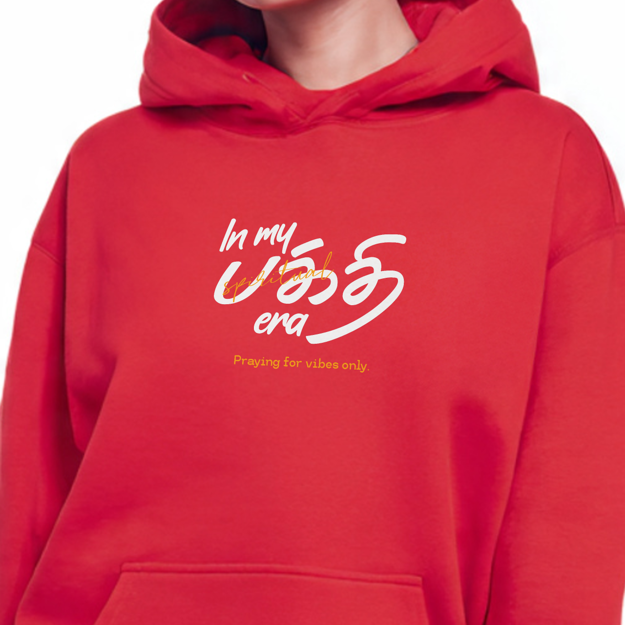 In my பக்தி era | Women Regular Fit Hoodie