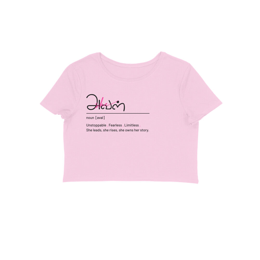 Aval | Women Crop Top