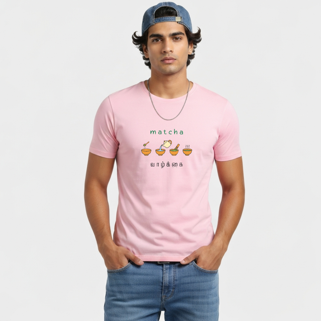 Matcha Vaalkai | Men Regular Fit Tee