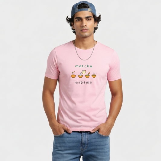 Matcha Vaalkai | Men Regular Fit Tee