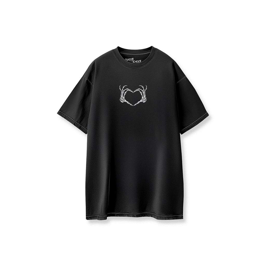 Loveless Oversized Black T-Shirt