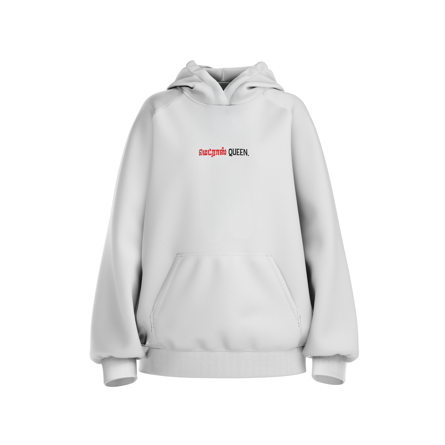 Madras Queen | Women Oversized Fit Hoodie