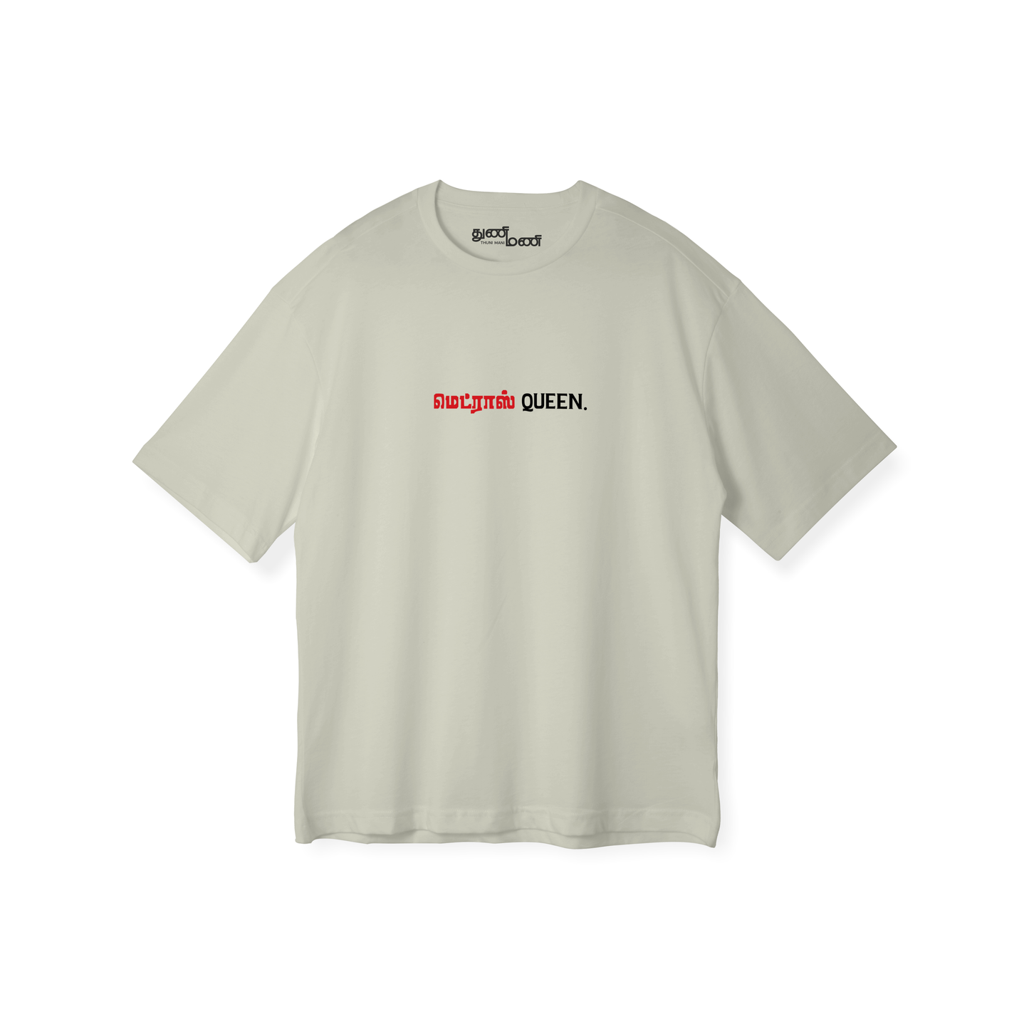 Madras Queen | Women Oversized Boxy-Fit Tee