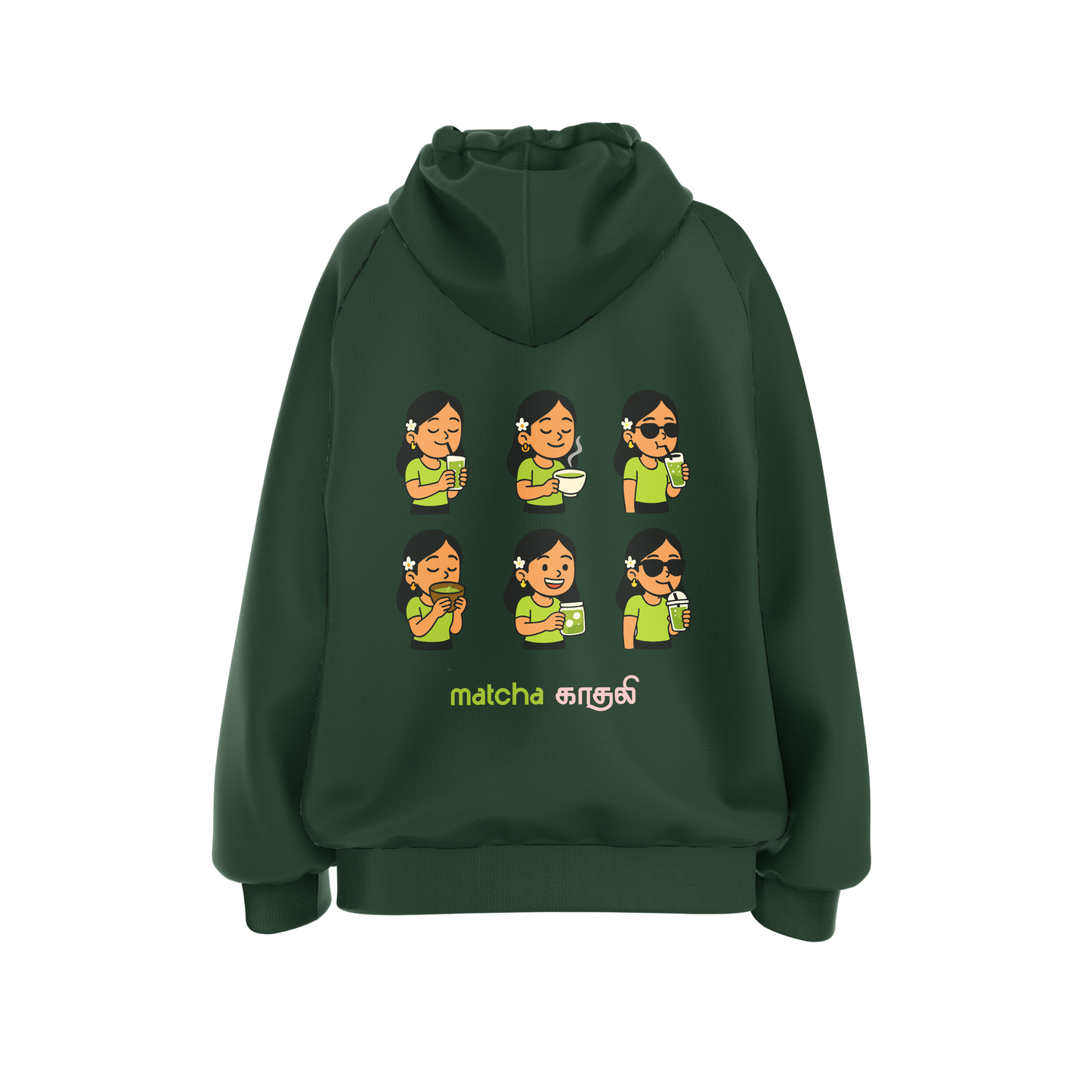 Matcha Kaadhali | Women Regular Fit Hoodie
