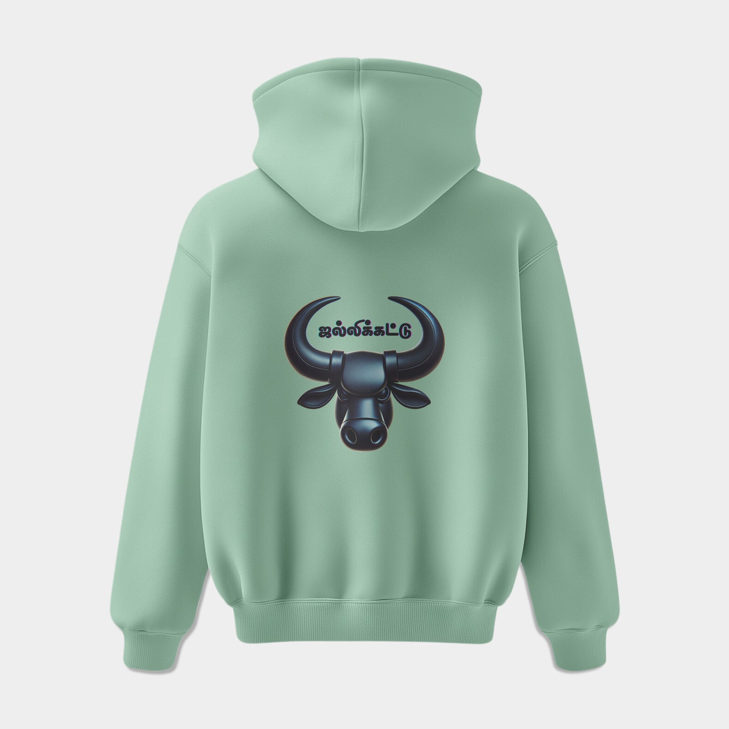 Thai Collection: Jallikattu Bull Graphic Hoodie
